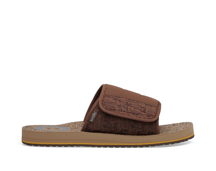 Sanuk M Bixby St X Stone Brown
