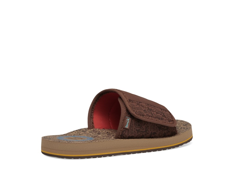 Sanuk M Bixby St X Stone Brown