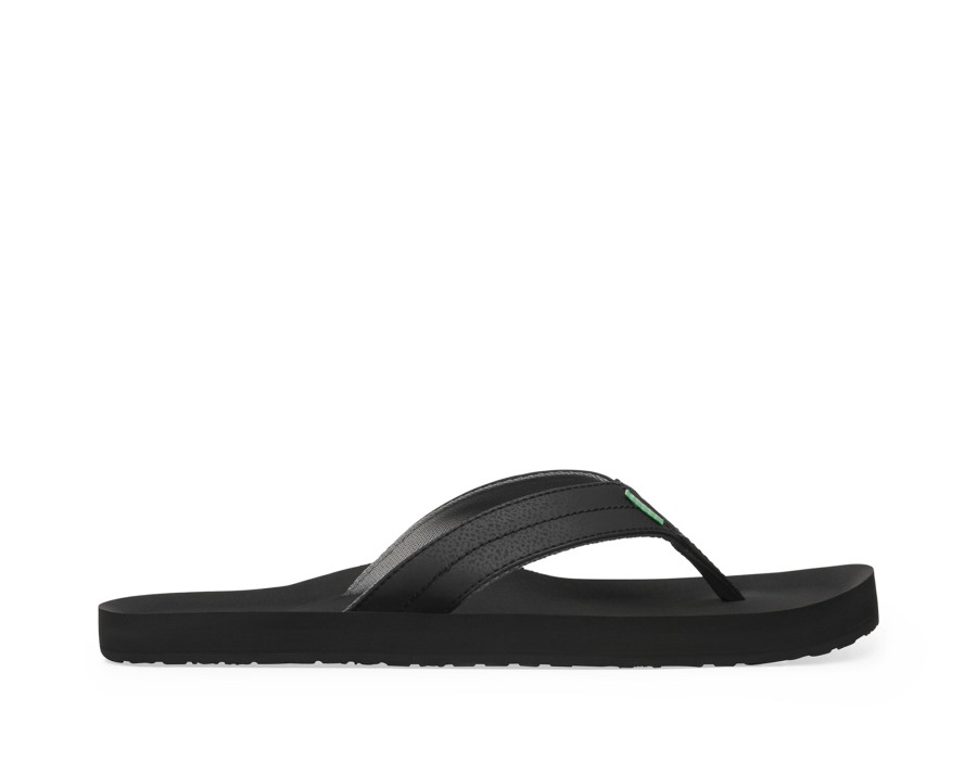 Sanuk M Burm Black-Charcoal