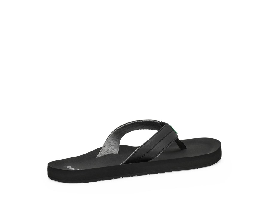 Sanuk M Burm Black-Charcoal