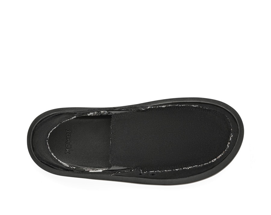 Sanuk M Vagabond St Hemp Black