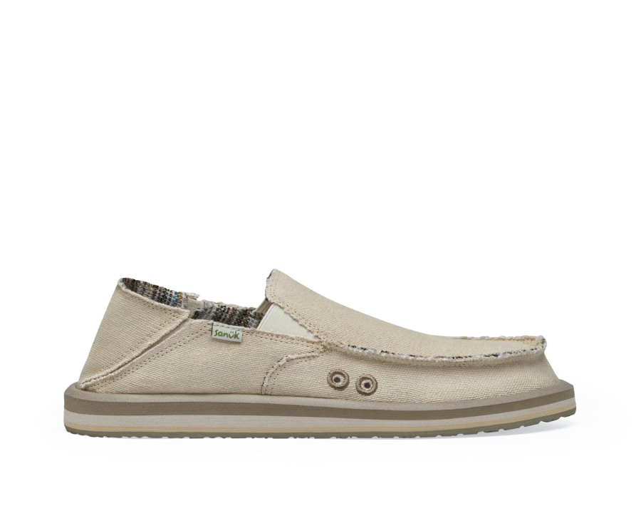 Sanuk M Vagabond St Hemp Natural