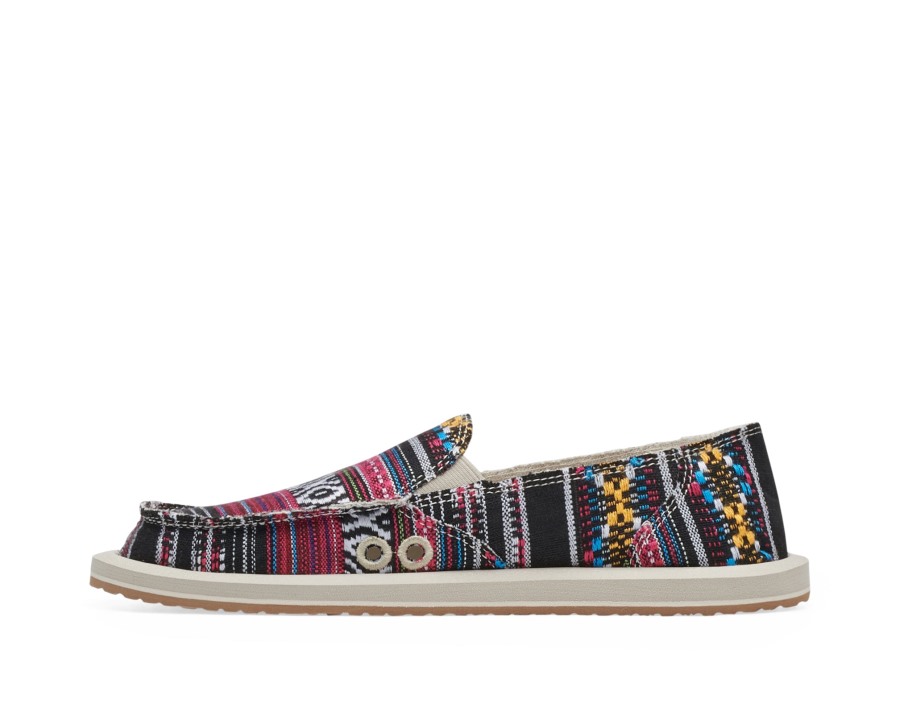 Sanuk W Donna Geo Black Multi
