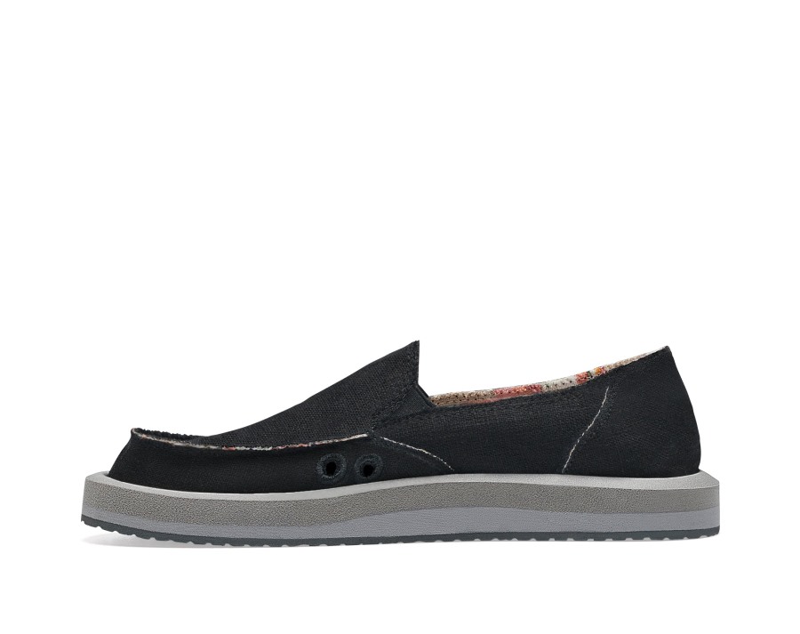 Sanuk W Donna St Hemp Ebony