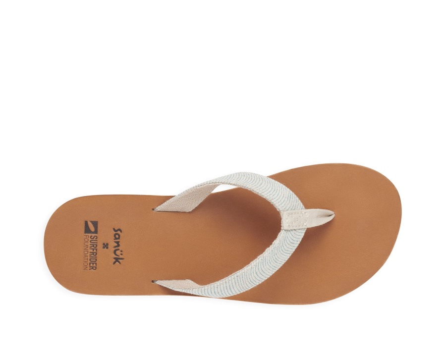 Sanuk W Happy Placer St Surfrider Aqua Wave