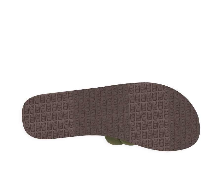 Sanuk W Puff N Slide St Dark Olive