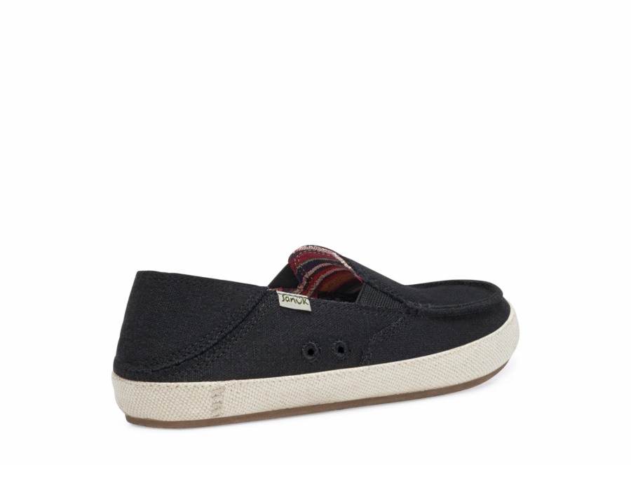 Sanuk W Twinny St Black