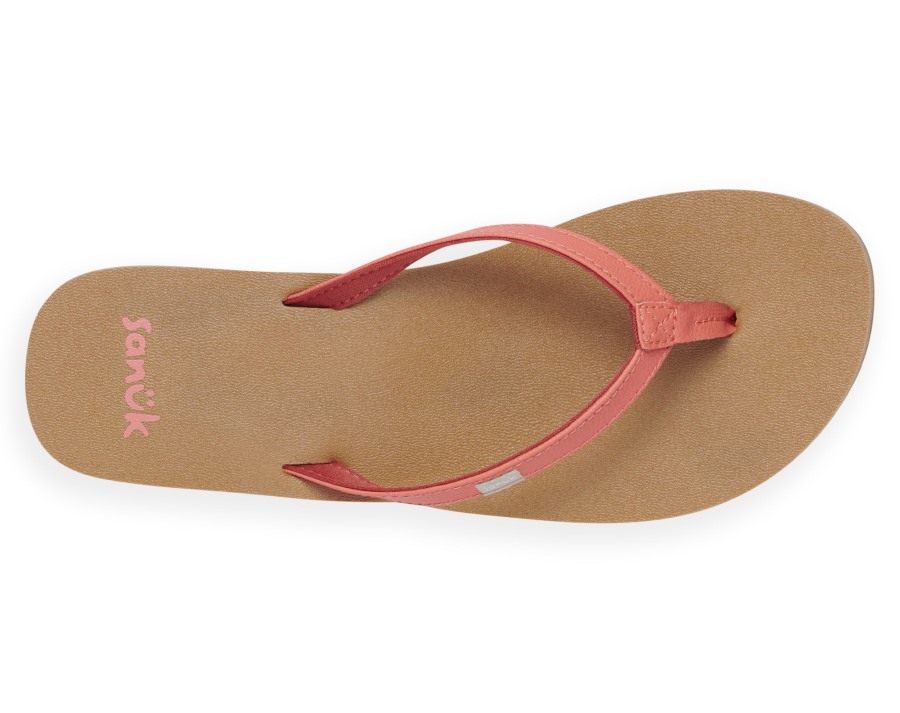 Sanuk W Yoga Joy Burnt Coral