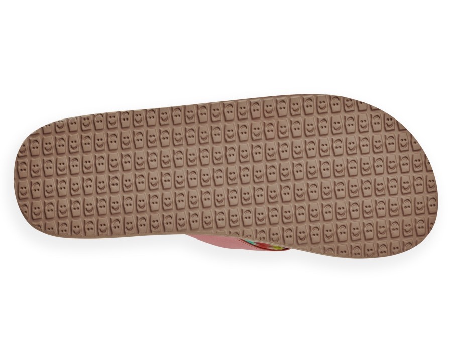 Sanuk W Yoga Mat Burnt Coral