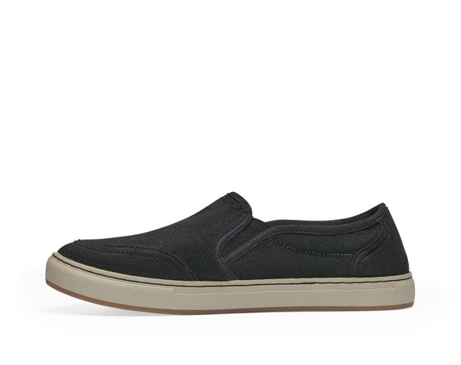Sanuk Tideline Hemp Washed Black