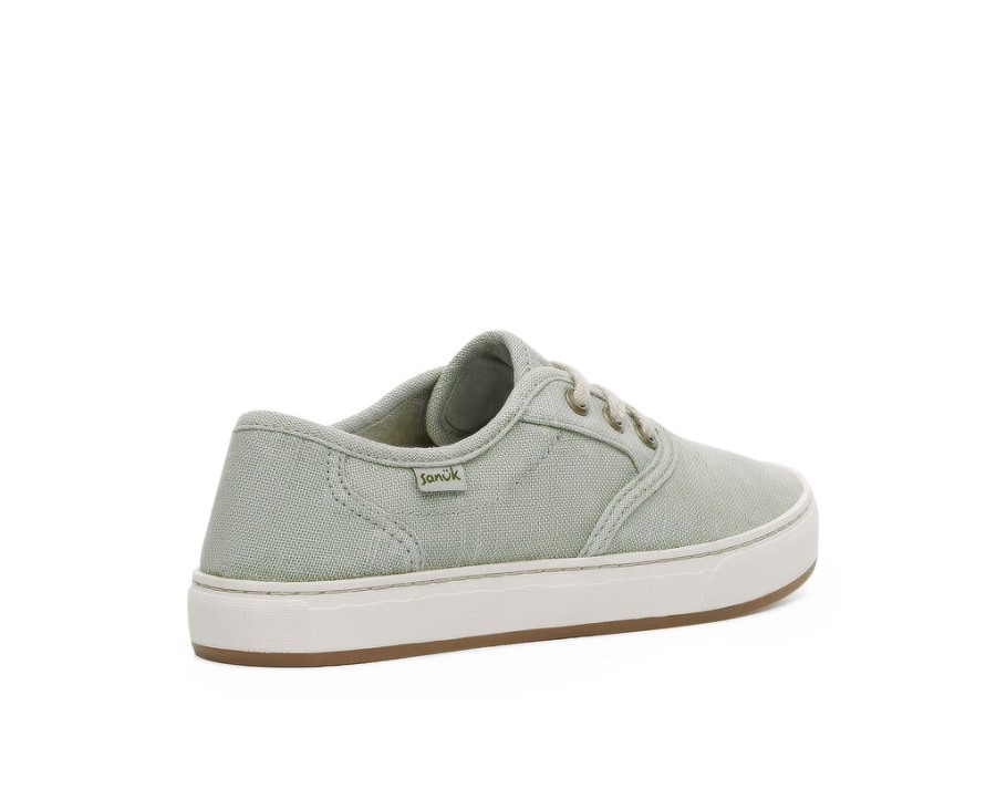 Sanuk Avery Lace Hemp Washed White