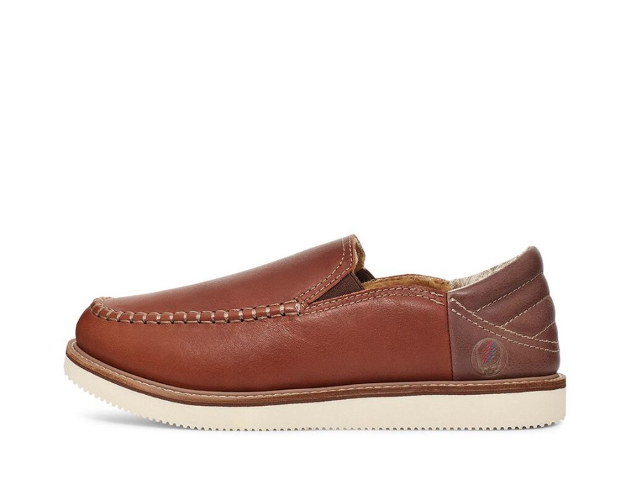 Cozy Vibe Low Sm X Grateful Dead Sanuk Cognac