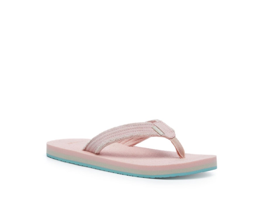 Sanuk Fraidy Stacker Pink Salt