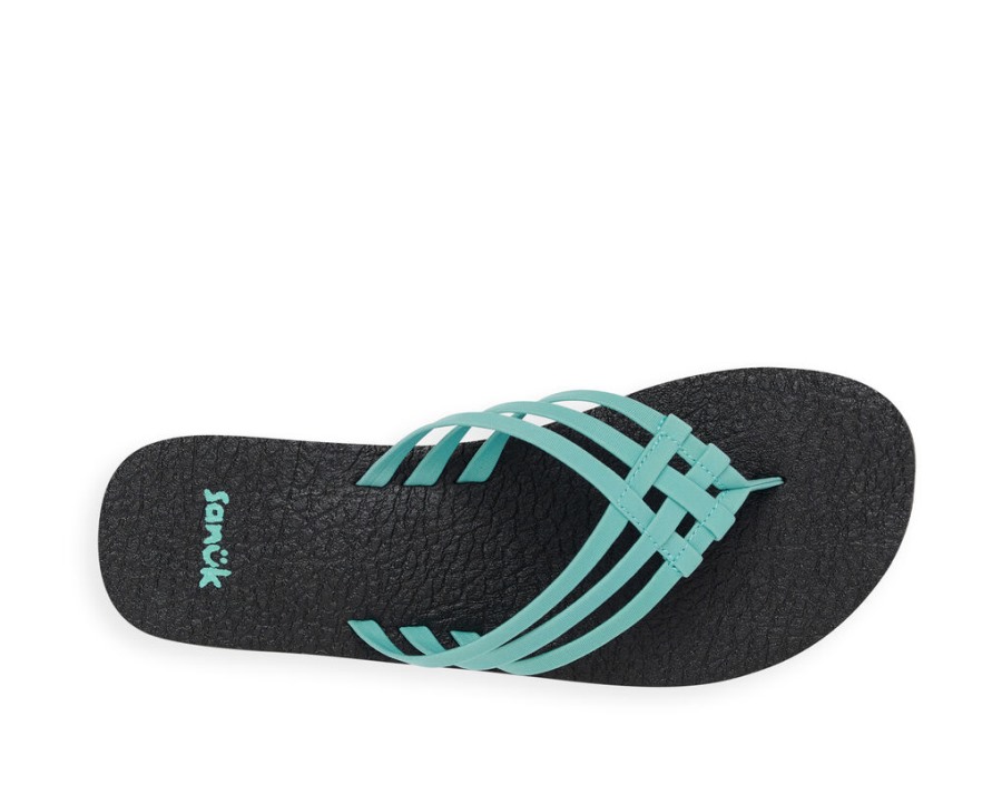 Sanuk Yoga Sandy Turquoise