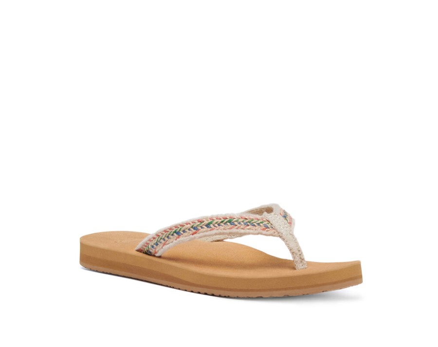 Sanuk Fraidy Jute Natural Multi