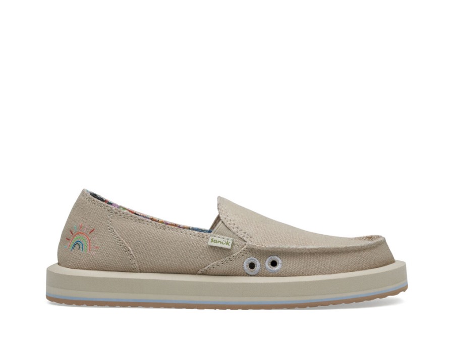 Sanuk Pridewalk Surfer X Ppf Narrow Fit Cobblestone