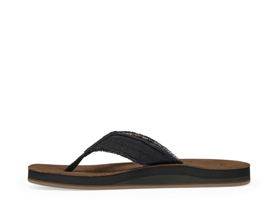 Sanuk Fraid Not St Black