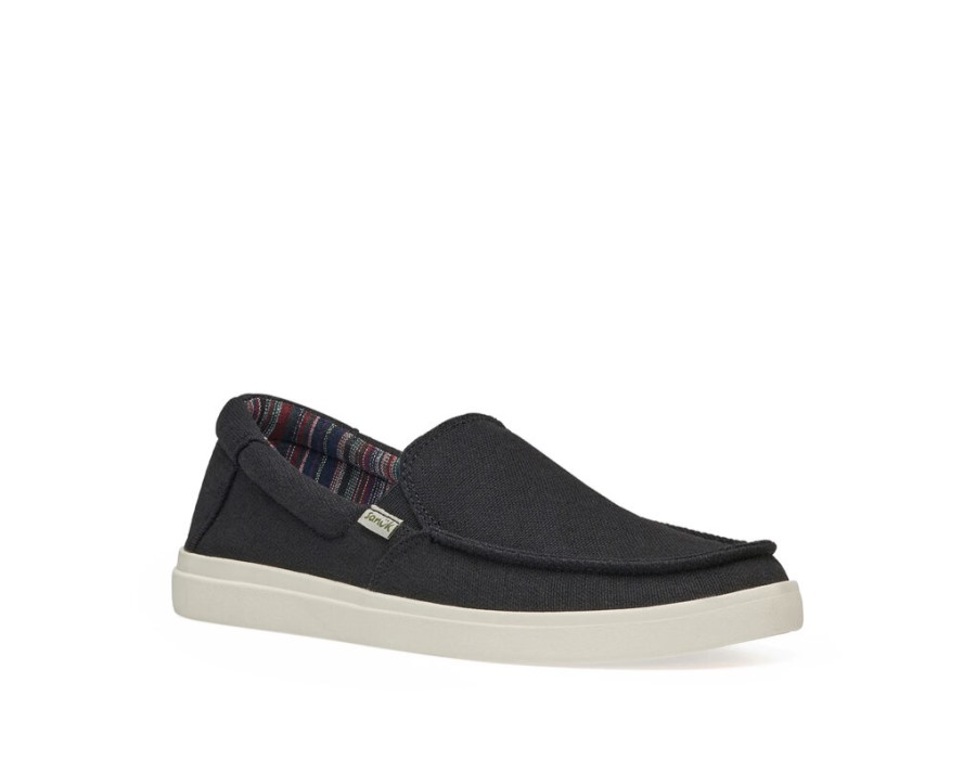 Sanuk Sideline 2 Hemp Black