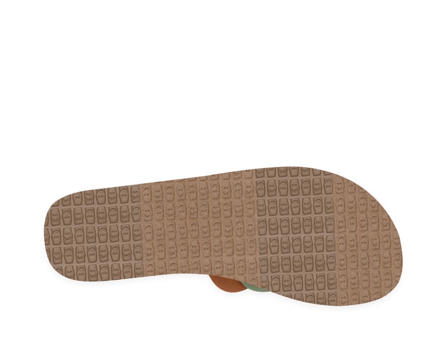 Sanuk Puff N Slide St Sage-Mustard