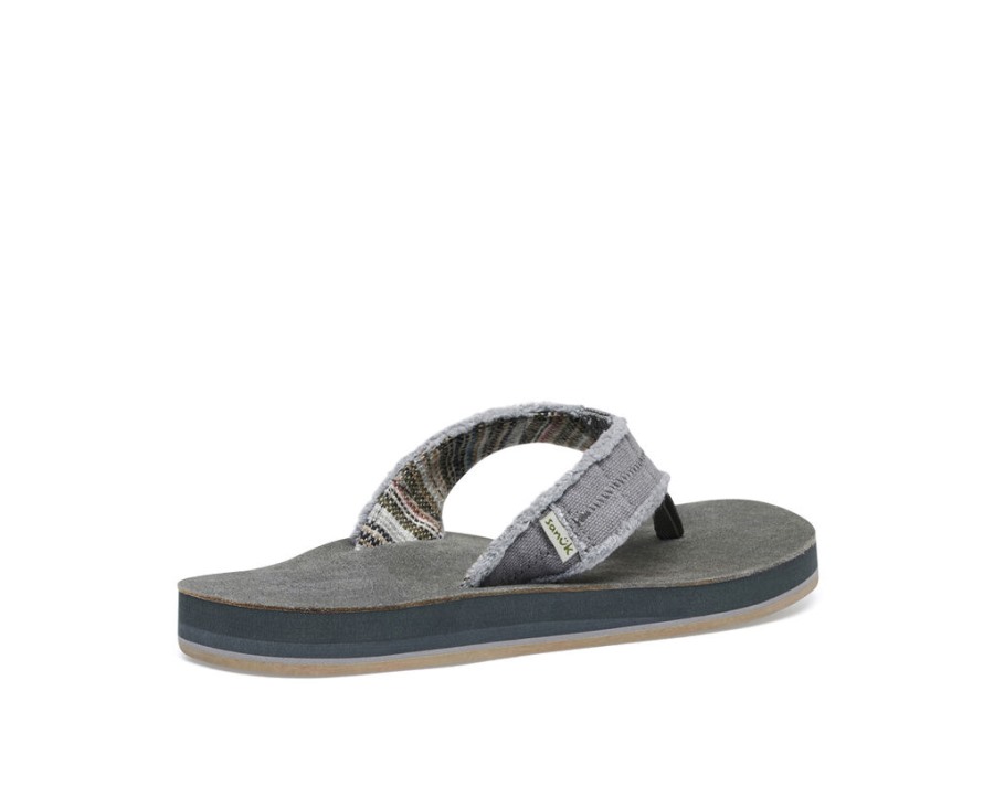 Sanuk Fraid Not St Charcoal