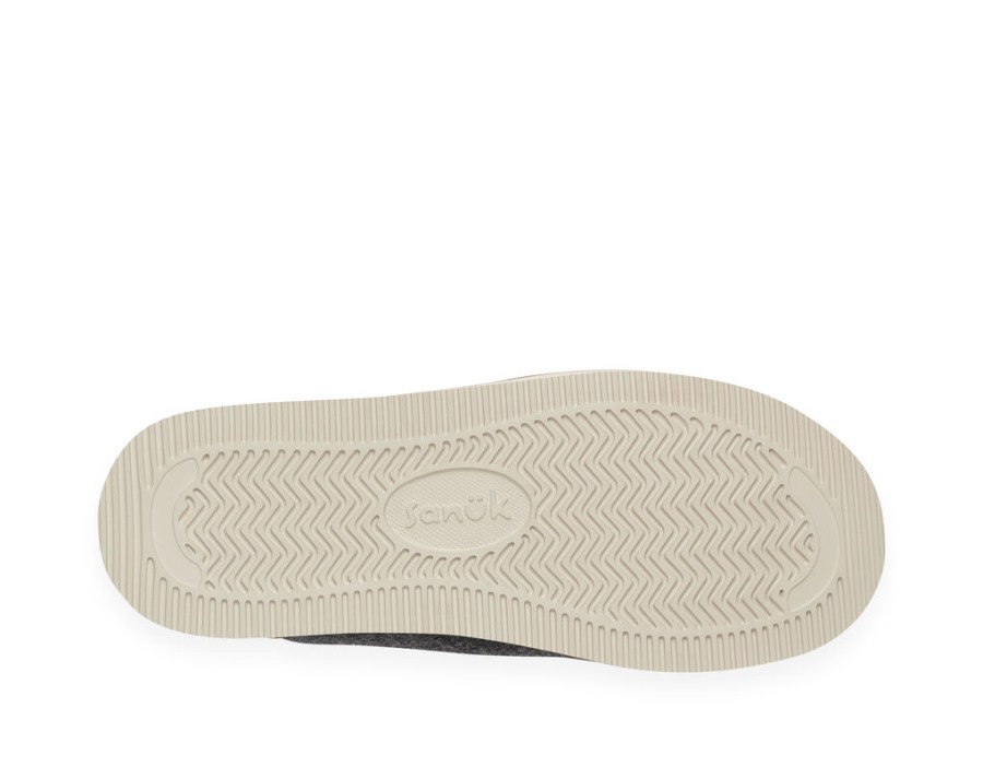 Sanuk Cozy Vibe Low Sm Wool Dark Grey
