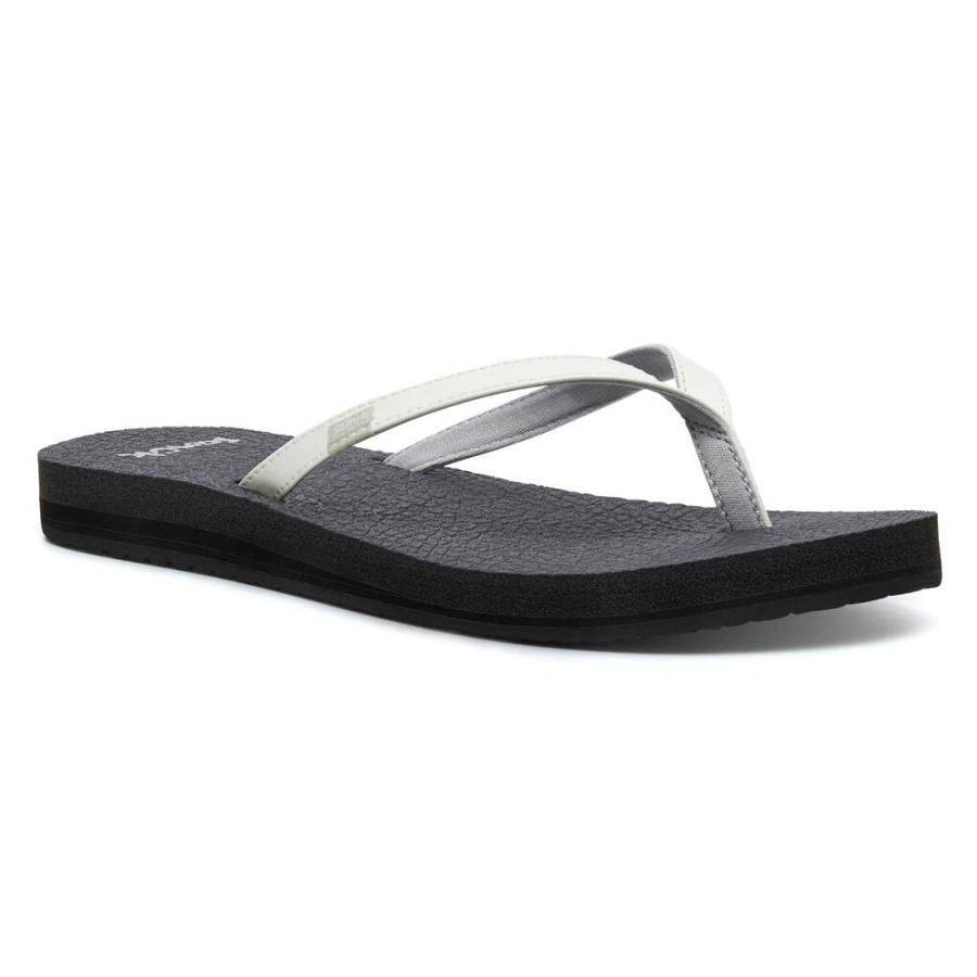 Sanuk Yoga Spree 4 White-Black