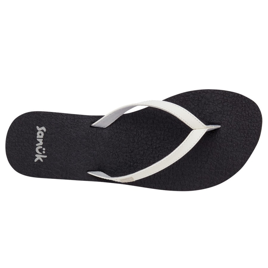 Sanuk Yoga Spree 4 White-Black