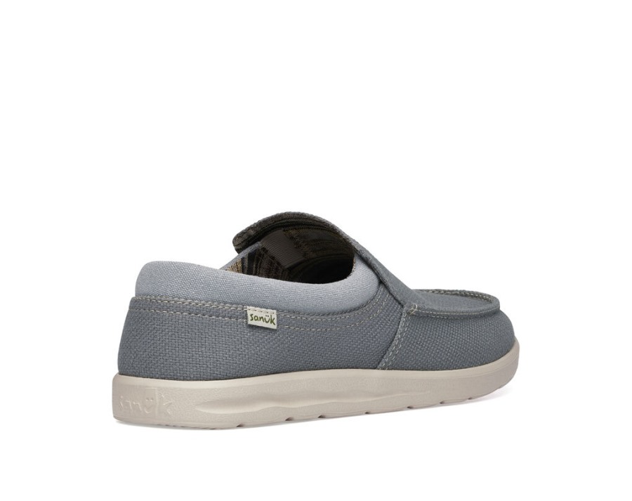 Sanuk Hi Bro Lite Hemp Charcoal